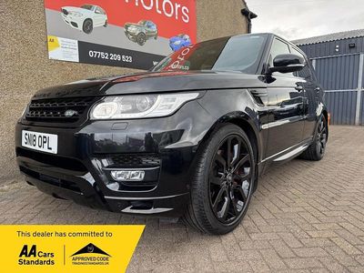 Used Land Rover Range Rover Sport Autobiography Dynamic 306 HP (225 kW) 2018 Black SUV