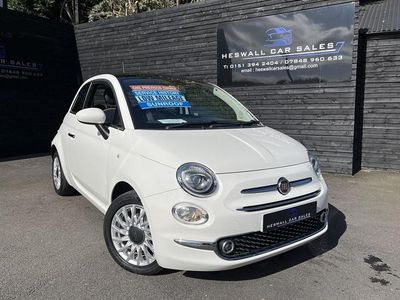 Used Fiat 500 Lounge 69 HP (50 kW) 2016 White Hatchback