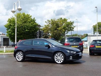 Deep black pearl Used 2014 VW Scirocco Coupe | £7,675 (A bit pricey)