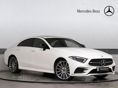 White Used 2021 Mercedes CLS400 AMG line Coupe | £31,995 (Fair price)
