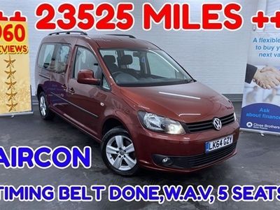 used VW Caddy Maxi C20 1.6 ++ ++ WHEELCHAIR ACCESSIBLE VEHICLE WAV ++ 23525 MILES ++ NO VAT ++ TIMING BELT DONE ++ AIRCON