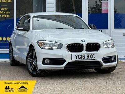 White Used 2015 BMW 120 Sport Line Hatchback | £10,325 (Fair price)