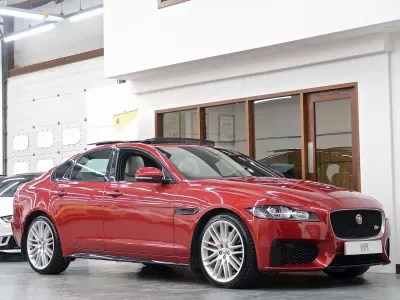 Used Jaguar XF S 300 HP (220 kW) 2016 Red Sedan