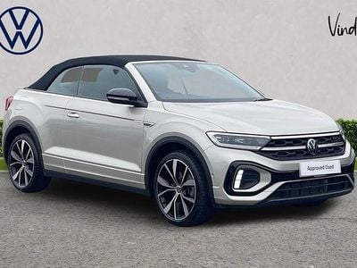 Begagnad VW T-Roc Cabriolet R-line 147 HK (108 kW) 2025 Silver Cab