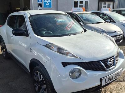 Used Nissan Juke N-TEC 110 HP (80 kW) 2014 White SUV