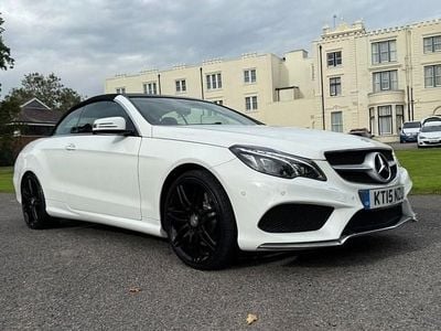 Usado Mercedes E400 AMG line 333 HP (244 kW) 2015 Branco Cabrios