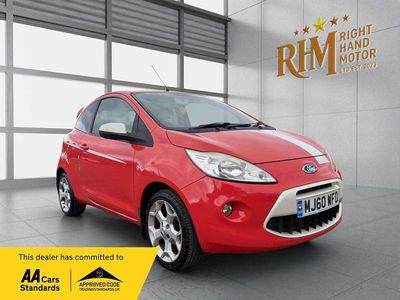 Used Ford Ka Zetec 2010 Red Hatchback