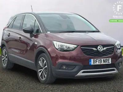 Used Vauxhall Crossland X Elite 82 HP (60 kW) 2018 Red SUV