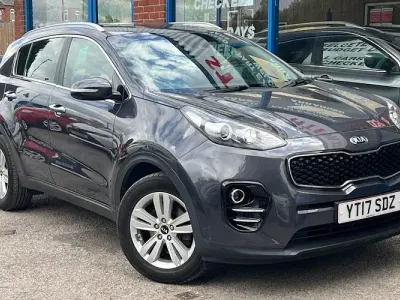 Used Kia Sportage 116 HP (85 kW) 2017 Silver SUV