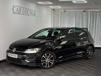 Used VW Golf VII R-line 150 HP (110 kW) 2018 Black Hatchback