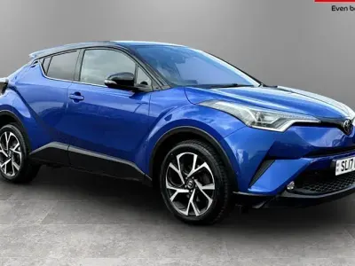 Used Toyota C-HR 116 HP (85 kW) 2017 Blue SUV