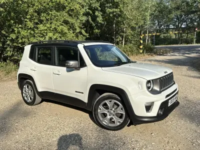 Used Jeep Renegade Limited 120 HP (88 kW) 2019 White/black SUV