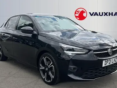 Used Vauxhall Corsa SRi 101 HP (74 kW) 2021 Black Hatchback