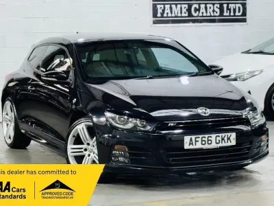 Used VW Scirocco R-line 2016 Black Coupe