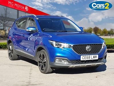 Blue Used 2018 MG ZS Exclusive Hatchback | £7,990 (Fair price)