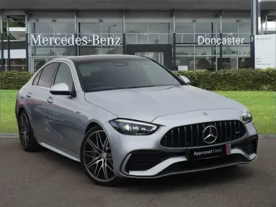 Used Mercedes C43 AMG Premium Plus 401 HP (294 kW) 2023 Silver Sedan