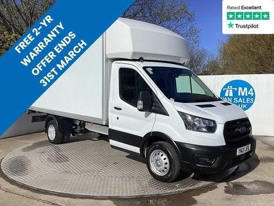 Used Ford Transit 130 HP (95 kW) 2021 White Cabriolet