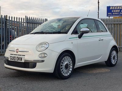 Used Fiat 500 Lounge 69 HP (50 kW) 2010 White Hatchback