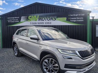 Grey Used 2018 Skoda Kodiaq Scout 4x4 SUV | £18,750 (Expensive)