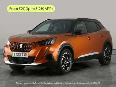 Used Peugeot e-2008 GT 100 kW (136 HP) 2023 Orange SUV