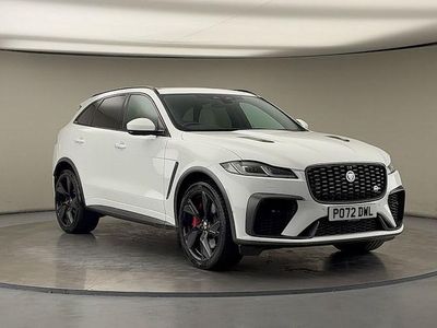 Used Jaguar F-Pace SVR 551 HP (405 kW) 2022 White SUV