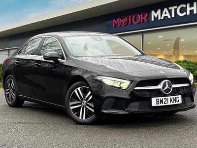 Used Mercedes A180 2021 Black Sedan