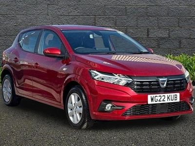 Used Dacia Sandero Comfort 100 HP (73 kW) 2022 Red Hatchback