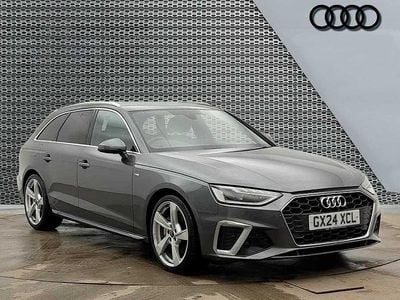 Begagnad Audi A4 S-Line 204 HK (150 kW) 2024 Grå Kombi