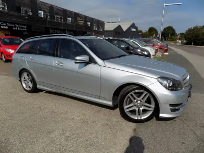 Used Mercedes C250 AMG 2013 Silver Estate