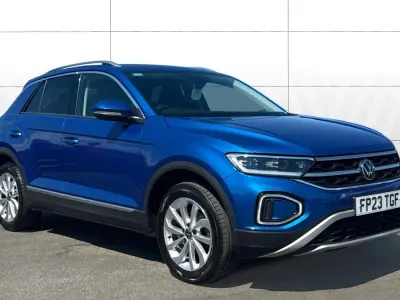 Used VW T-Roc Style 150 HP (110 kW) 2023 Blue SUV