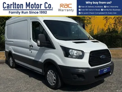 Used Ford Transit 130 HP (95 kW) 2018 White Van