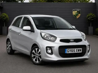 Used Kia Picanto 85 HP (62 kW) 2015 Silver Hatchback