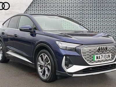 Used Audi Q4 e-tron Comfort 150 kW (204 HP) 2021 Blue SUV