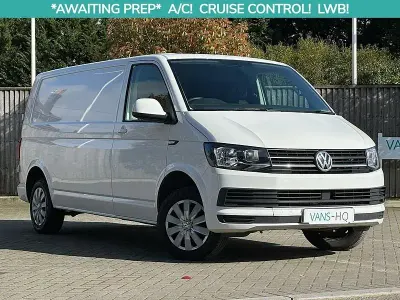 Begagnad VW Transporter Trendline 150 HK (110 kW) 2020 Vit Van
