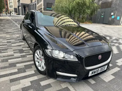 Used Jaguar XF R-Sport 160 HP (117 kW) 2018 Black Sedan