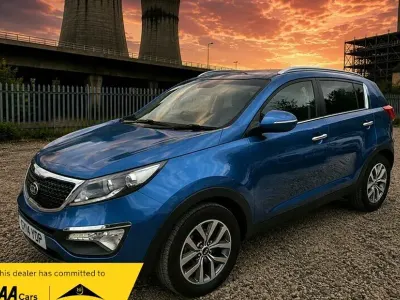 Used Kia Sportage 115 HP (84 kW) 2014 Blue SUV