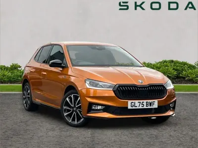 Used Skoda Fabia Monte Carlo 147 HP (108 kW) 2025 Phoenix orange metallic Hatchback