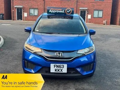 Używany Honda Jazz EX 99 KM (72 kW) 2014 Niebieski Hatchback