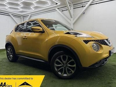 Used Nissan Juke Tekna 2014 Yellow SUV