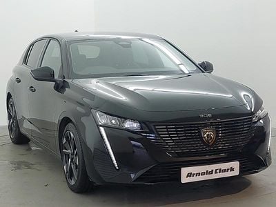 Used Peugeot 308 Allure Premium 131 HP (96 kW) 2023 Black Hatchback