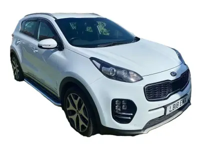 Used Kia Sportage GT-Line 134 HP (98 kW) 2018 White SUV