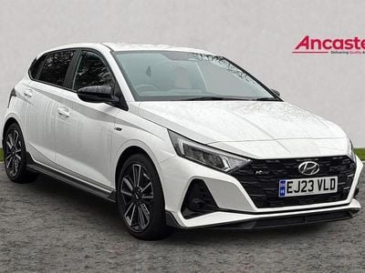 White Used 2023 Hyundai i20 N Line Hatchback | £15,999 (Good price)