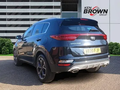 Used Kia Sportage GT-Line 177 HP (130 kW) 2020 Black SUV