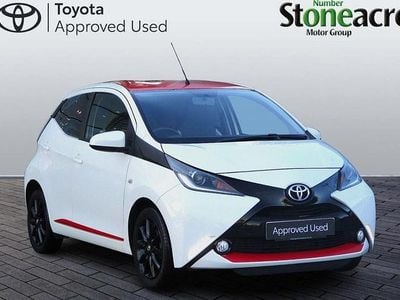White Used 2017 Toyota Aygo x-press Hatchback | £6,750 (Fair price)