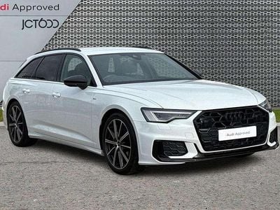 White Used 2024 Audi A6 Black Edition Estate | £35,739 (A bit pricey)