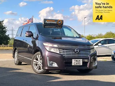 Used Nissan Elgrand 2013 Purple MPV