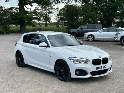 Used BMW 118 M Sport 150 HP (110 kW) 2018 White Hatchback