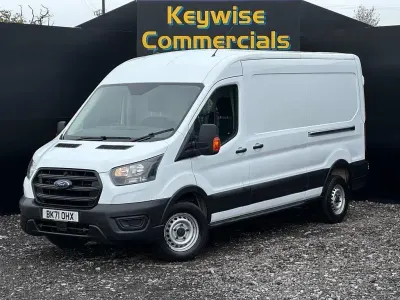 Used Ford Transit 130 HP (95 kW) 2021 White Van