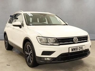 Used VW Tiguan SE 125 HP (91 kW) 2018 White SUV