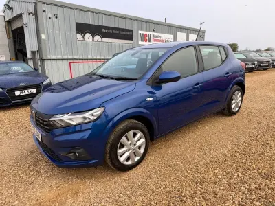 Used Dacia Sandero Comfort 91 HP (66 kW) 2022 Blue Hatchback